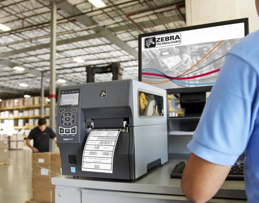 Impresora industrial Zebra en servicio técnico